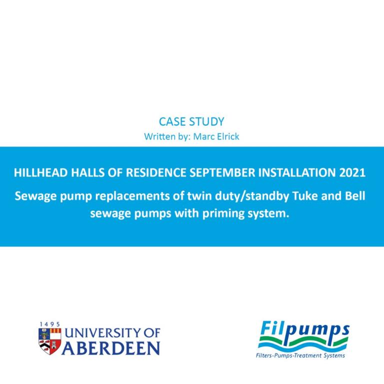 HILLHEAD HALLS OF RESIDENCE SEPTEMBER INSTALLATION 2021