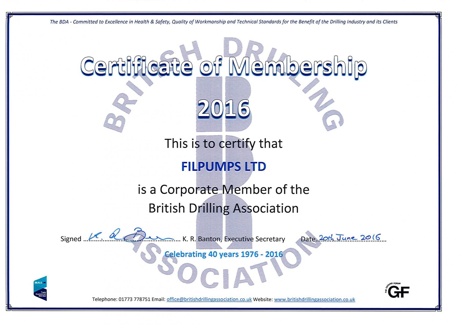 British Drilling Association