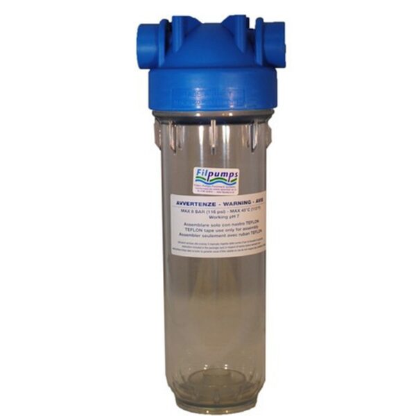 10" Single (Simplex) Filter Housing