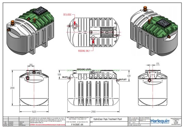 HydroClear Sewage Treatment Plants - 6PE to 50PE - Image 2