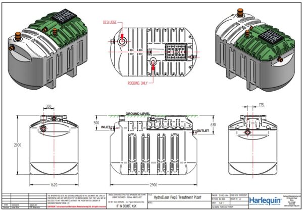 HydroClear Sewage Treatment Plants - 6PE to 50PE - Image 3