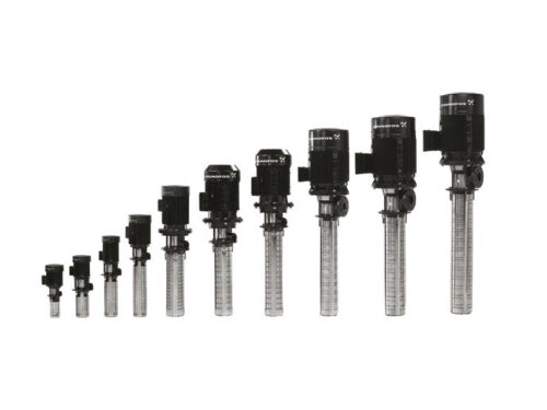 Grundfos MTR 10 Cast-Iron/304 Stainless Steel Immersible Pumps Complete With Direct Coupled 2900RPM Electric IE2 Motor (0.75kW & Above) 400V 3ph 50Hz
