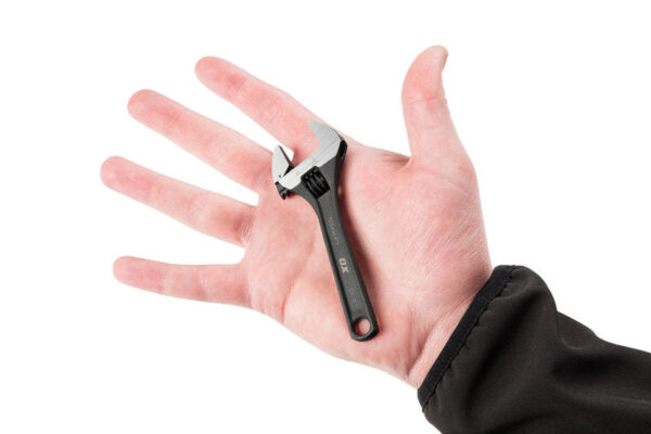 Ox Pro Mini Adjustable Wrench - 100mm / 4" - Image 3