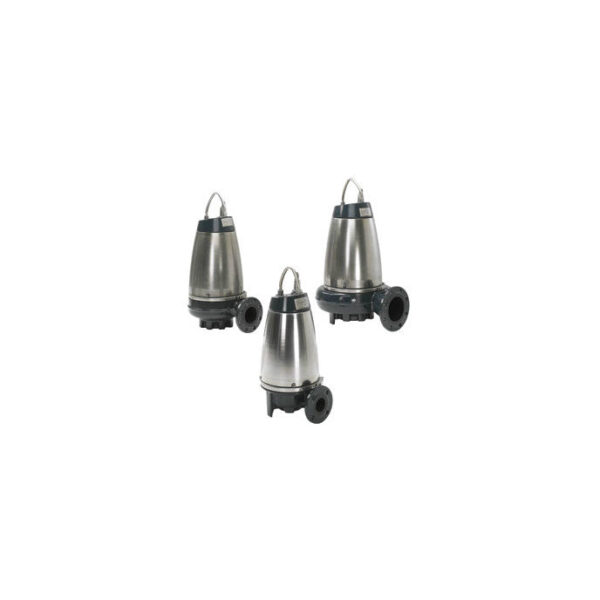 Grundfos SE1 Sewage & Wastewater Pumps S-Tube Impeller (Wet Well & Drywell Applications) 400V 3ph 50Hz 50mm Solids Handling DN 65 Discharge