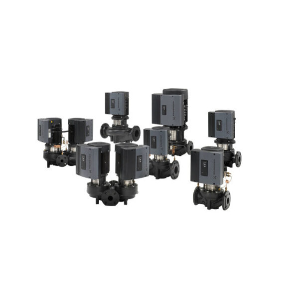 Grundfos TP HWS Single Head In Line Series 100/200 Bronze Pumps 2 and 4 Pole with 1450 RPM Electric Motor 380-415V 3ph 50Hz