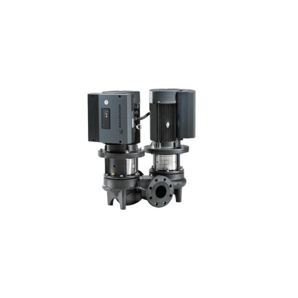 Grundfos TPED Single Stage Twin Head In Line Series 1000 Pumps 2 Pole Complete With 2900 RPM Variable Speed Electric Motor 380-480/500v 3ph 50Hz (Glycol RUUE/GQQE) - Image 2