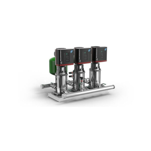 Grundfos Hydro Multi-E Two Pump Booster Sets (3ph) AC Motor Standard - Functionality 415v 3ph 50Hz